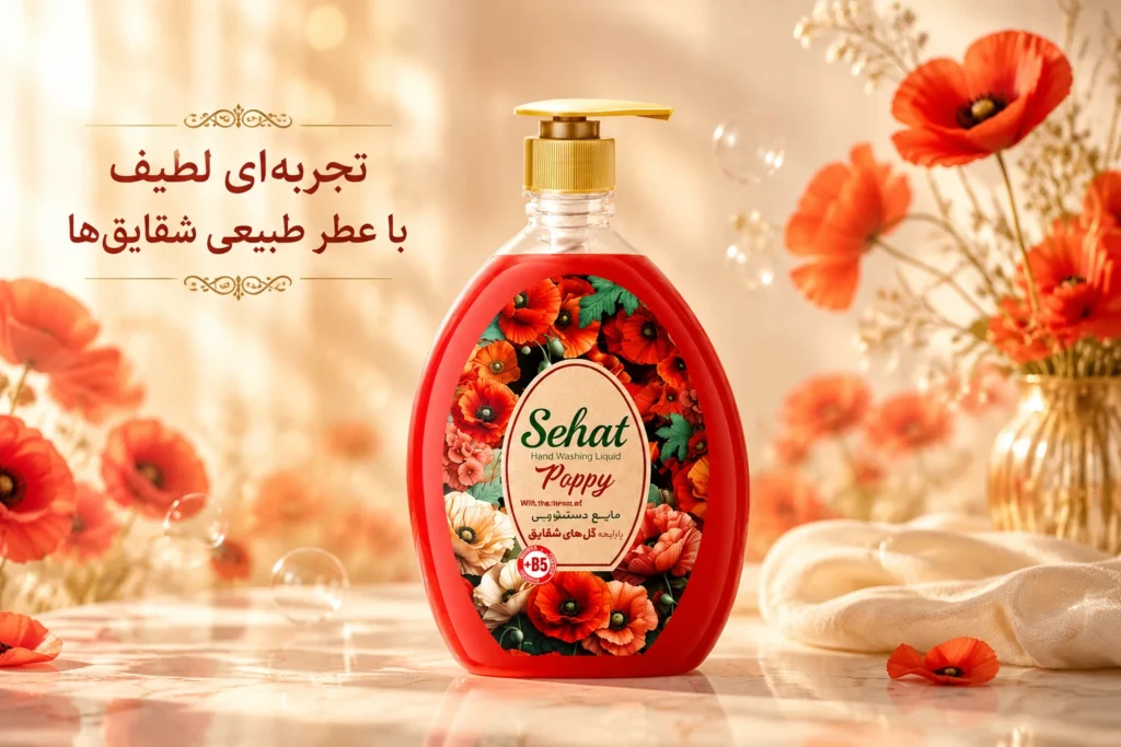 به دنبال یک مایع دستشویی با رایحه ملایم و سازگار با پوست هستید؟ مایع دستشویی شفاف شقایق صحت، از خشکی جلوگیری کرده و طراوت و پاکیزگی را به همراه دارد. به دنبال یک مایع دستشویی با رایحه ملایم و سازگار با پوست هستید؟ مایع دستشویی شفاف شقایق صحت، از خشکی جلوگیری کرده و طراوت و پاکیزگی را به همراه دارد.