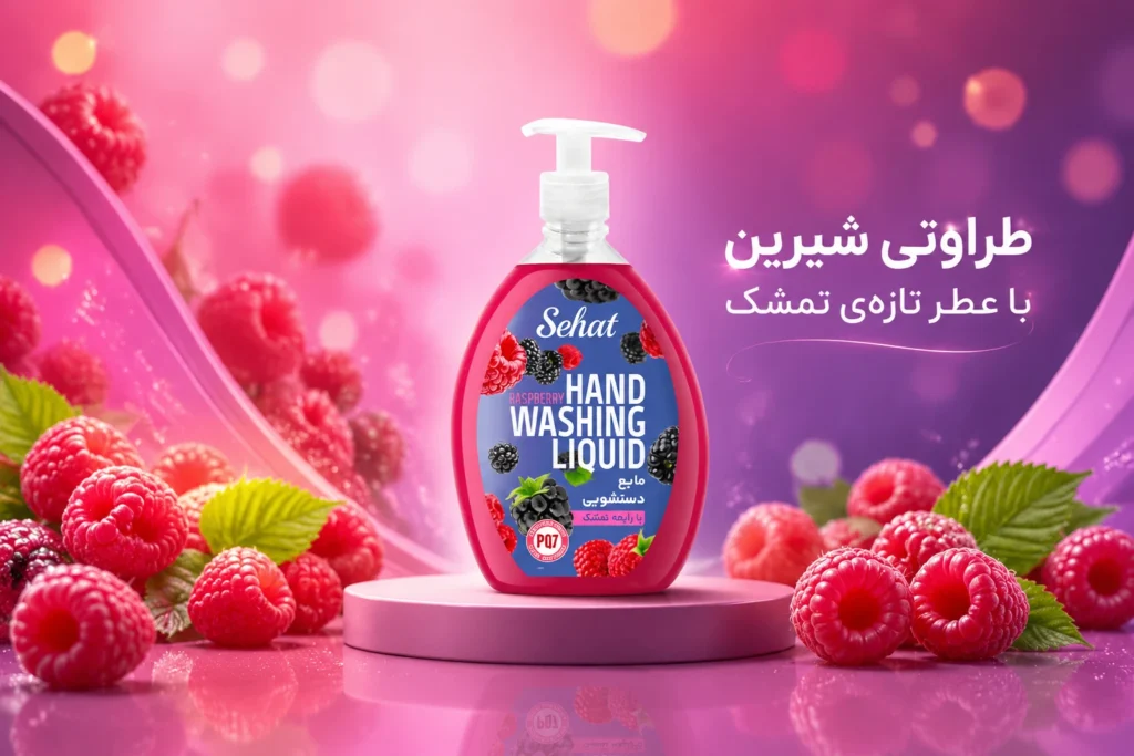 با مایع دستشویی صدفی تمشک صحت، پاکیزگی و لطافت را همزمان تجربه کنید. این محصول غنی شده با رایحه طبیعی تمشک و pH سازگار، برای انواع پوست ایدهآل میباشد. با مایع دستشویی صدفی تمشک صحت، پاکیزگی و لطافت را همزمان تجربه کنید. این محصول غنی شده با رایحه طبیعی تمشک و pH سازگار، برای انواع پوست ایدهآل میباشد.