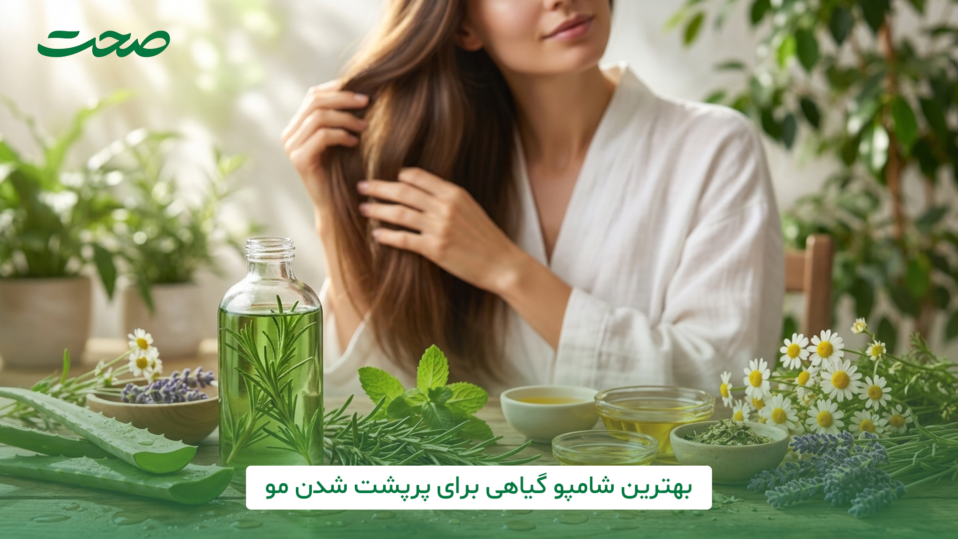 بهترین شامپوی گیاهی برای پرپشت شدن